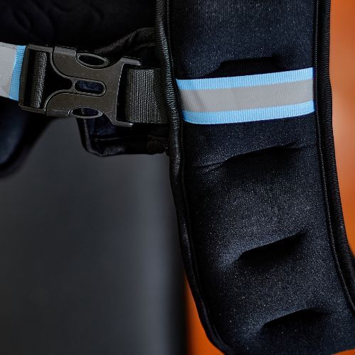 Жилет тренувальний з навантаженням XTREXO 5 кг чорний WV-05