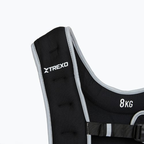 Жилет тренувальний з навантаженням XTREXO 8 кг чорний WV-08