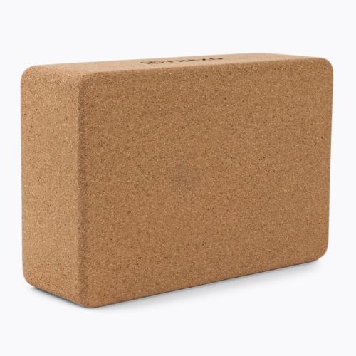 Блок для йоги XTREXO коричневий YB-75