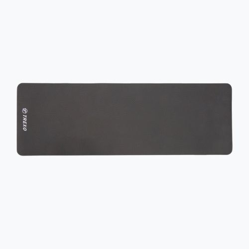 Килимок для йоги TREXO TPE 6 mm чорний YM-T01C