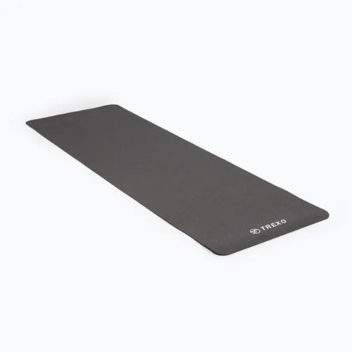 Килимок для йоги TREXO TPE 6 mm чорний YM-T01C