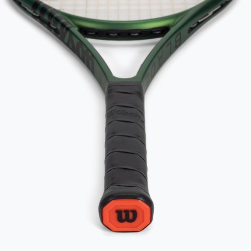 Ракетка тенісна дитяча Wilson Blade 25 V8.0 чорно-зелена WR079310U