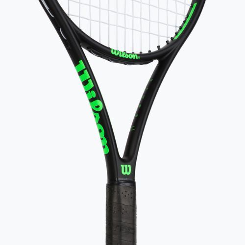 Ракетка тенісна Wilson Blade Feel 103 чорно-зелена WR083310U