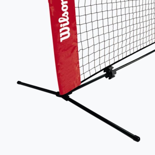 Сітка для тенісу Wilson Starter Ez Tennis Net 6.1 м чорний/червоний