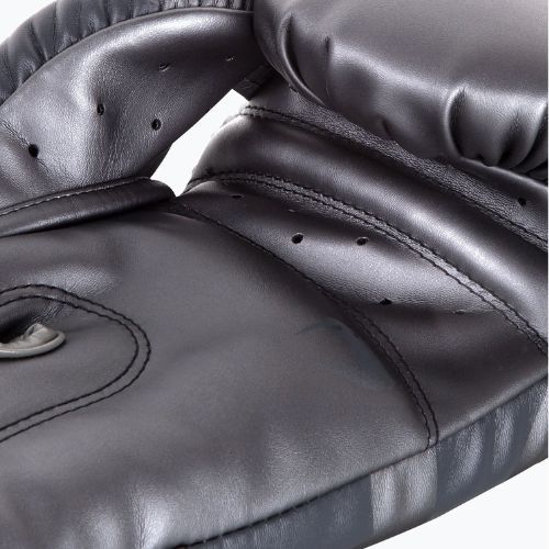 Рукавиці боксерські чоловічі Venum Elite сірі VENUM-0984