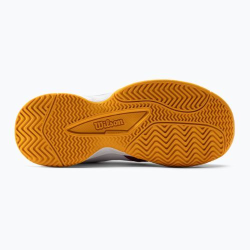 Кросівки для тенісу дитячі Wilson Kaos 2.0 біло-рожеві WRS329090