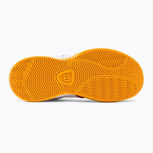 Кросівки для тенісу дитячі Wilson Kaos K 2.0 біло-рожеві WRS329190