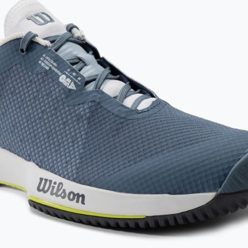 Кросівки для тенісу чоловічі Wilson Kaos Swift блакитні WRS328960