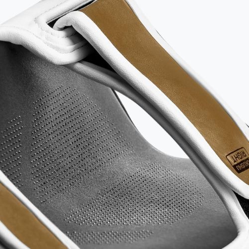 Протектори гомілок Hayabusa T3 Striking Shin Guards біло-золоті T3SSG