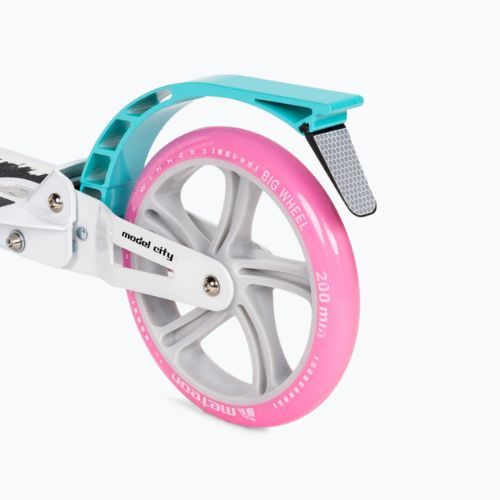 Самокат Meteor City Venice біло-рожевий 22543