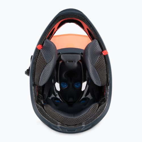 Шолом велосипедний Leatt MTB 4.0 Gravity V22 помаранчево-чорний 1022070512