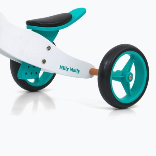 Біговел Milly Mally Jake 2w1 біло-блакитний 3218