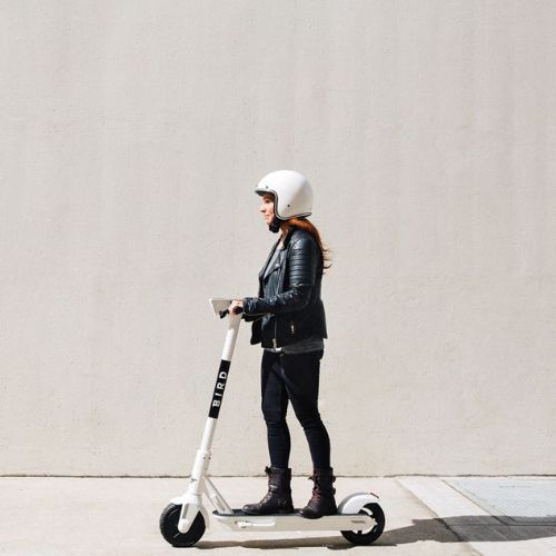 Електросамокат Bird One 9" white