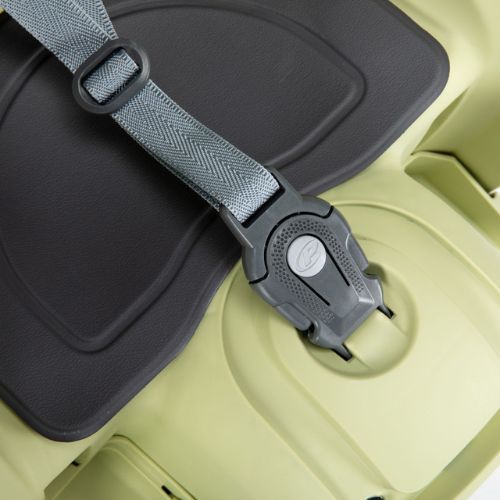 Крісло велосипедне дитяче Polisport Groovy CFS зелено-сіре FO 8406100015