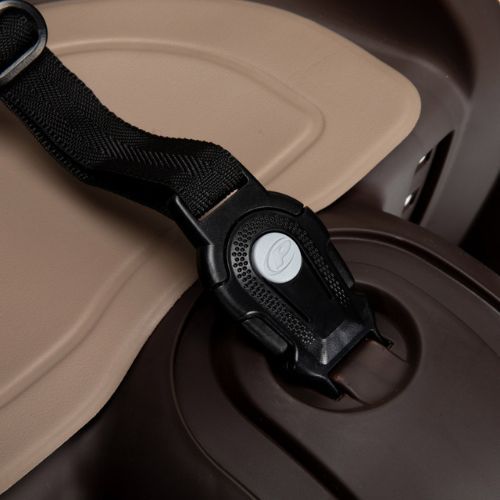 Крісло велосипедне дитяче Polisport Groovy CFS FO коричневе 8406100016