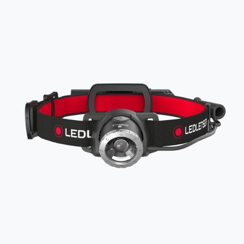 Налобний ліхтар Ledlenser H8R червоно-чорний 500853