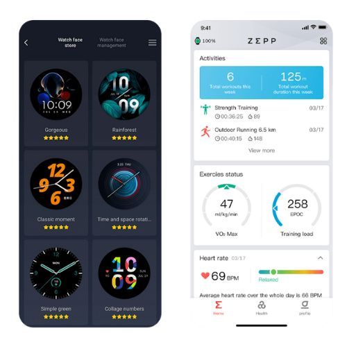 Годинник Amazfit T-Rex 2 astro black/gold A2170