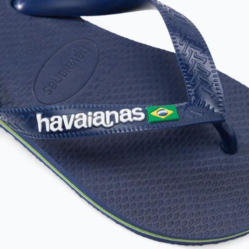 В'єтнамки Havaianas Brasil Logo сині H4110850