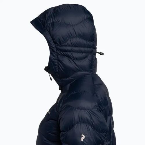 Пуховик жіночий Peak Performance Helium Down Hood синій G77852010