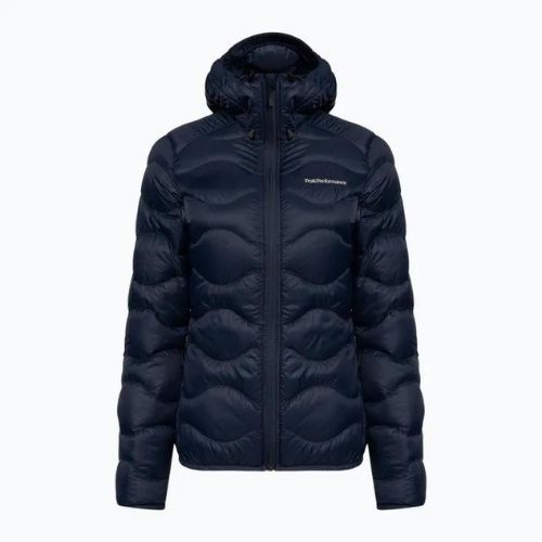 Пуховик жіночий Peak Performance Helium Down Hood синій G77852010