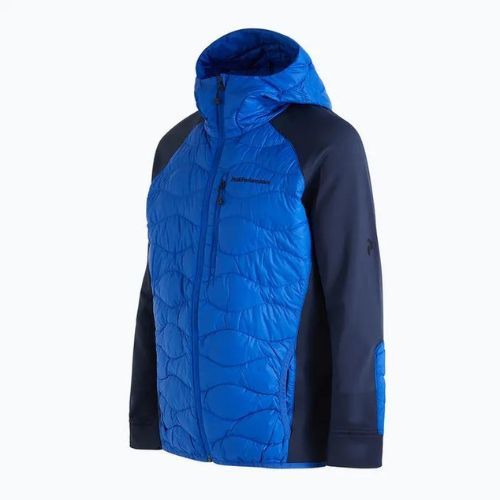 Гібридна куртка чоловіча Peak Performance Helium Down Hybrid Hood блакитна G77855110