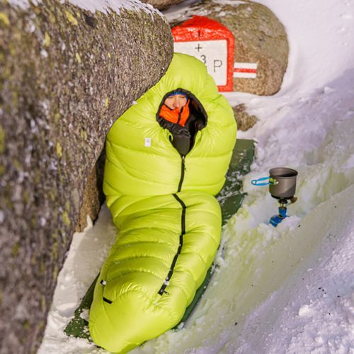 Спальний мішок AURA AR 600 лаймовий