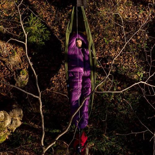 Спальний мішок AURA AR 600 фіолетовий