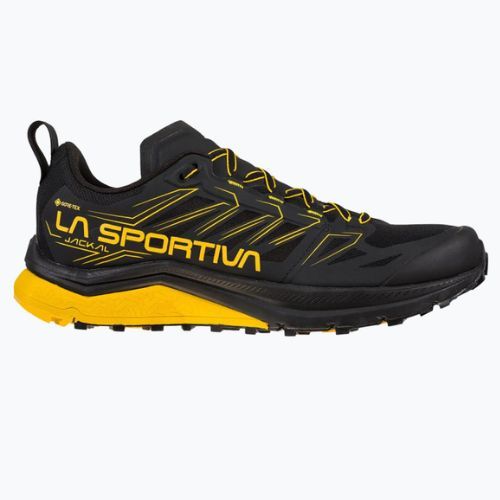 Кросівки для бігу зимові чоловічі La Sportiva Jackal GTX чорно-жовті 46J999100