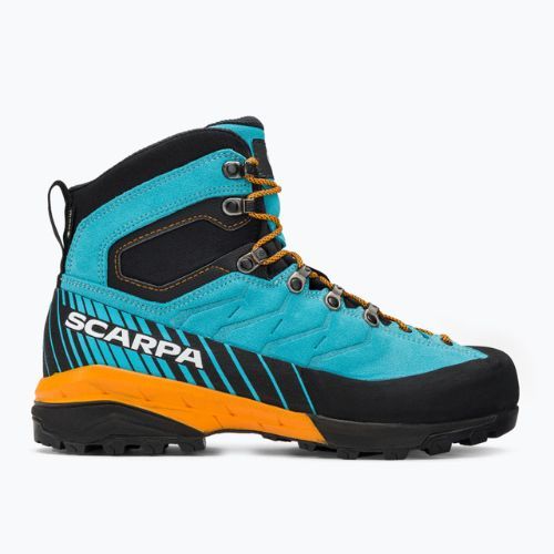 Черевики для трекінгу чоловіче SCARPA Mescalito TRK GTX бірюзово-чорні 61050