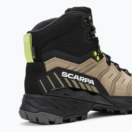 Черевики для трекінгу жіночі SCARPA Rush Trk Pro GTX коричнево-чорні 63139