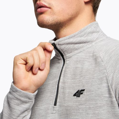 Кофта лижна чоловіча 4F BIMP010 cold light grey melange