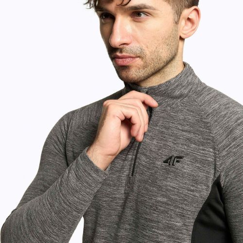 Кофта лижна чоловіча 4F BIMP011 middle grey melange