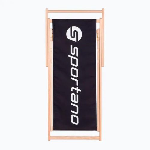 Шезлонг регульований Sportano LSR01310 чорний SSB001