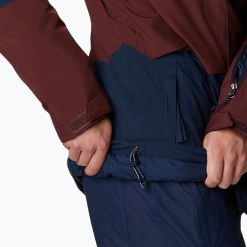 Куртка лижна чоловіча Columbia Aerial Ascender collegiate navy/elderberry