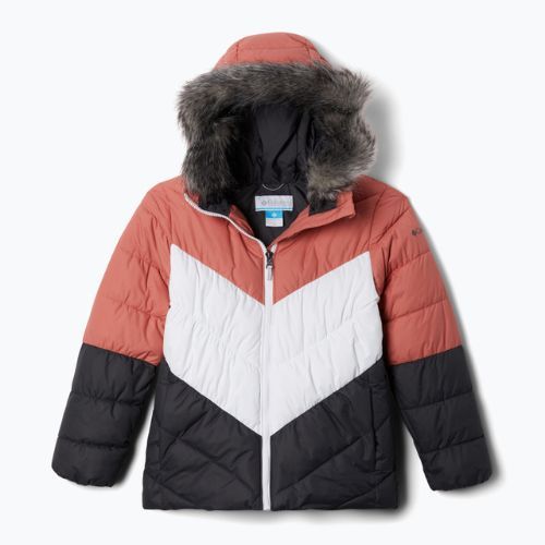 Куртка лижна дитяча Columbia Arctic Blast dark coral/shark/white