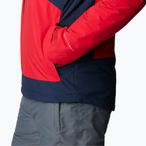 Куртка лижна чоловіча Columbia Centerport II mountain red/collegiate navy