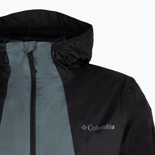 Куртка дощовик чоловіча Columbia Inner Limits II metal/black