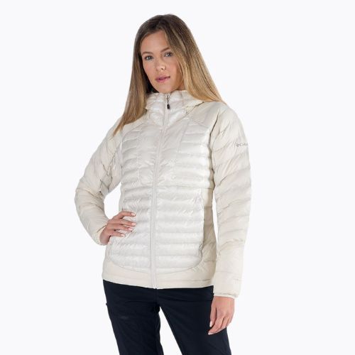 Пуховик жіночий Columbia Labyrinth Loop Hooded chalk