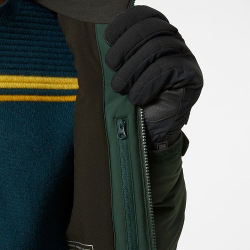 Куртка лижна чоловіча Helly Hansen Alpha 3.0 зелена 65551_495