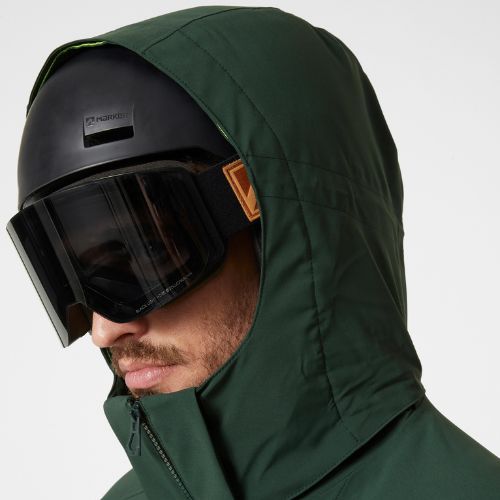 Куртка лижна чоловіча Helly Hansen Alpha 3.0 зелена 65551_495