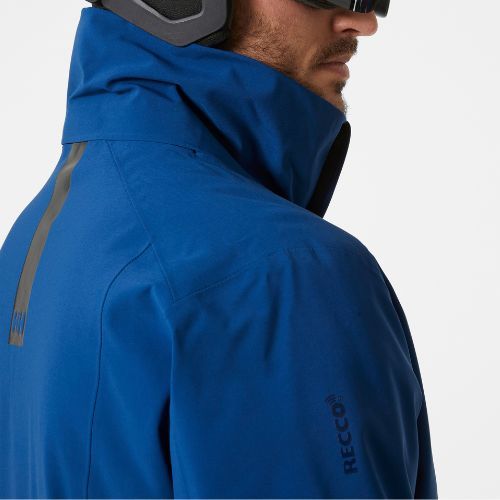 Куртка лижна чоловіча Helly Hansen Alpha 3.0 блакитна 65551_606