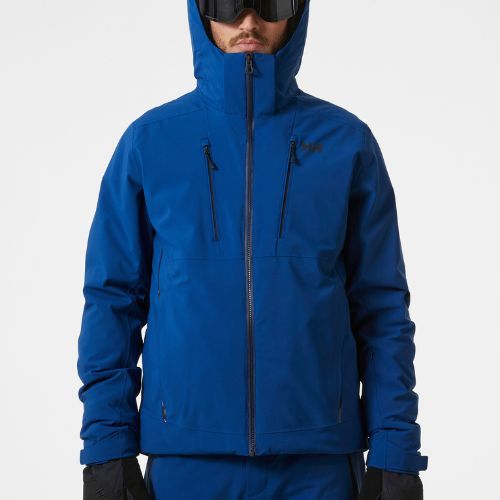 Куртка лижна чоловіча Helly Hansen Alpha 3.0 блакитна 65551_606
