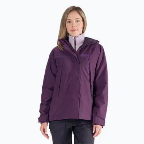 Куртка лижна жіноча Helly Hansen Banff Insulated фіолетова 63131_670