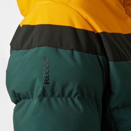 Куртка лижна чоловіча Helly Hansen Bossanova Puffy зелено-жовта 65781_495