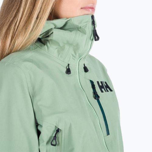 Куртка хардшел жіноча Helly Hansen Odin 9 Worlds 2.0 зелена 62956_406