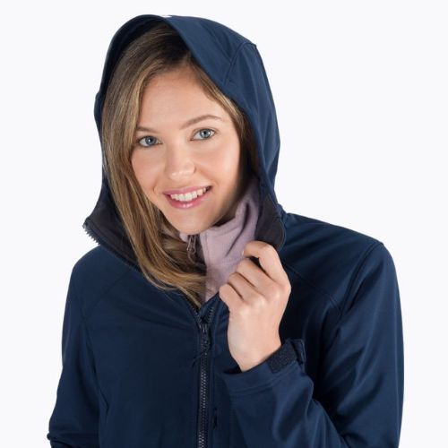 Куртка софтшел жіноча Helly Hansen Paramount Hood синя 62988_597