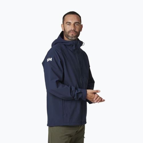 Куртка софтшел чоловіча Helly Hansen Paramount Hooded синя 62987_597