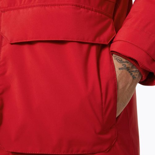 Куртка дощовик чоловіча Helly Hansen Reine Parka червона 53630_162
