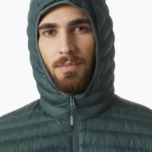 Пуховик чоловічий Helly Hansen Sirdal Hooded Insulator зелений 62989_495