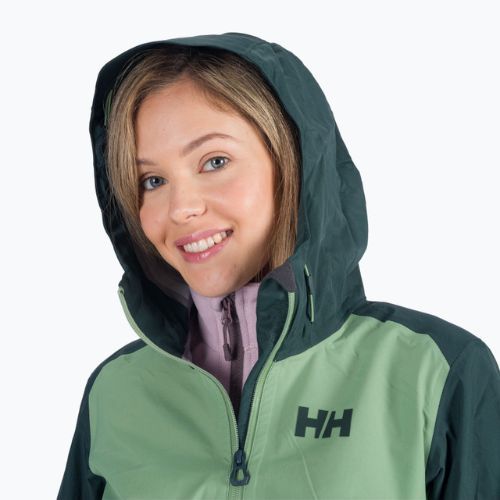 Куртка хардшел жіноча Helly Hansen Verglas 3L Shell 2.0 зелена 62757_406